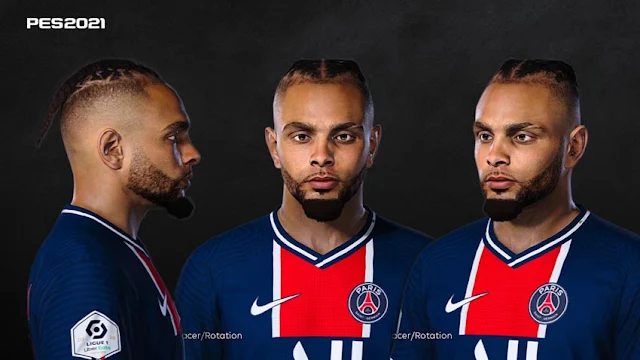 Layvin Kurzawa Face For eFootball PES 2021