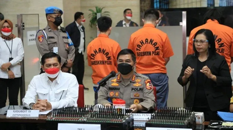 Indonesian Police arrested various online loan sharks