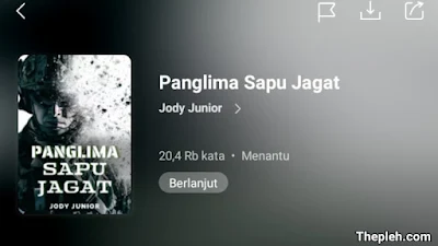 Novel Panglima Sapu Jagat Full