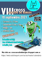 CARTEL VIII CROSS CARCEDO DE BURGOS 2021