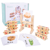 啟發孩子語言技能：寶寶英文拼寫積木益智玩具