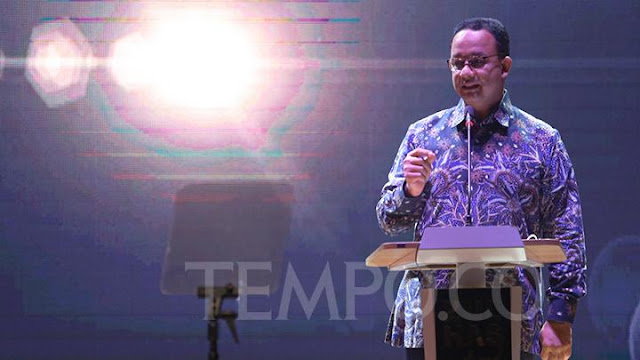 Gubernur DKI Jakarta Anies Baswedan kembali mendapat seruan untuk menjadi presiden Alumni HMI Serukan Anies Baswedan Jadi Presiden 2024