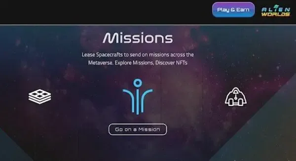 Play to earn - Best Crypto Games list Alien Worlds