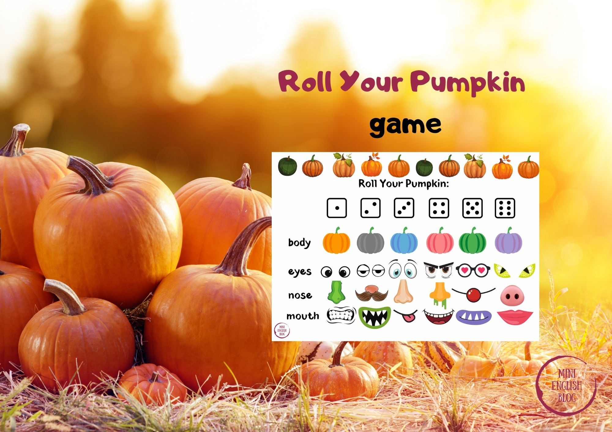 Roll your pumpkin game