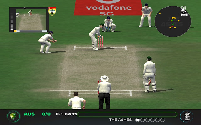 Ashes 2021-22 Overlay + Menu 2021 for EA Sports Cricket 07