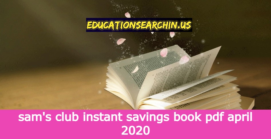sam's club instant savings book pdf april 2020 , sam's club instant savings book pdf april 2020 free, sam's club instant savings book pdf april 2020 ebook , sam's club instant savings book pdf april 2020 online