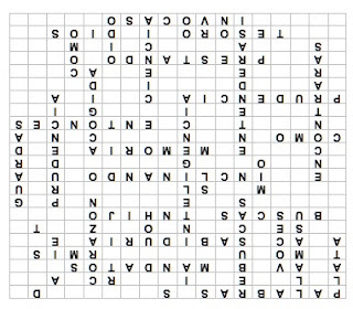 SOPA DE LETRAS - PASATIEMPO 1.412