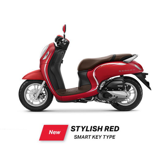 Warna Scoopy 2022 - Scoopy Stylish Merah