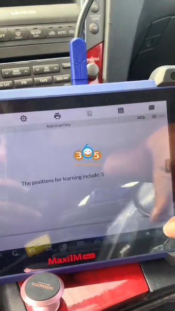 Unlock and Program Lexus ES350 Key with Autel IM608 20