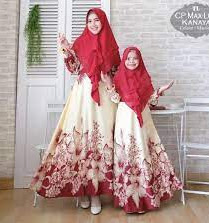 Baju Muslim Couple Ibu dan Anak Perempuan