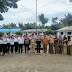 Kapolsek Medang Deras, yang diwakili oleh Kanit Binmas dan Bhabinkamtibmas melaksanakan police go to school.