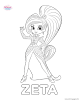 Zeta coloring pages