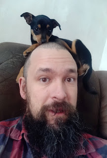 Xena likes sitting on my head