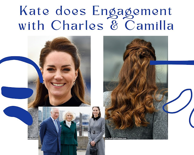 Duchess Kate does and Engagement with Prince Charles and Camilla
