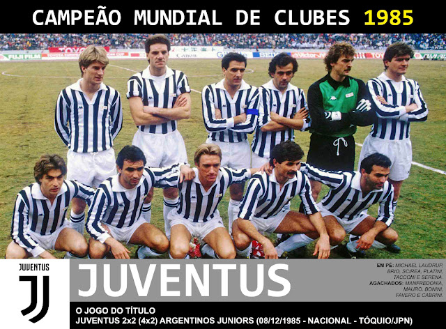 Time do Juventus-ITA, vice-campeão mundial de 1951.