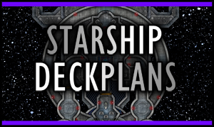 Starship Deckplan Maps for Virtual Tabletop VTT
