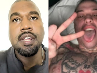 Kanye West reveals Pete Davidson Texted flaunting he's in Bed with Kim Kardashian while defending her