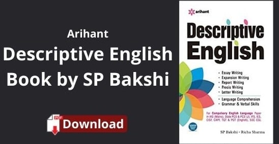 Descriptive general English by sp bakshi pdf free download