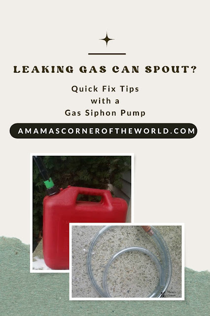 How to Replace a New Gas Can Nozzle