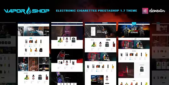 Best Electronic Cigarettes & Accessories Prestashop Theme