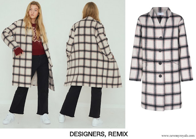 Princess Josephine wore Designers Remix G Angelo Coat