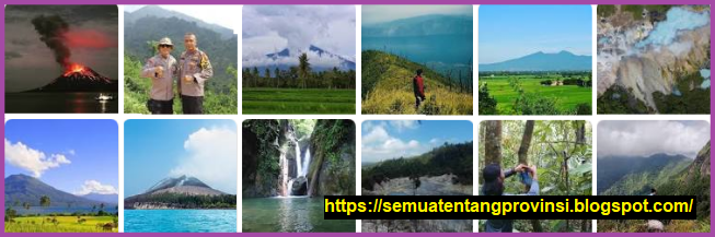 16 Nama-Nama Gunung di Propinsi Lampung Lengkap dengan lokasi dan ketinggiannya