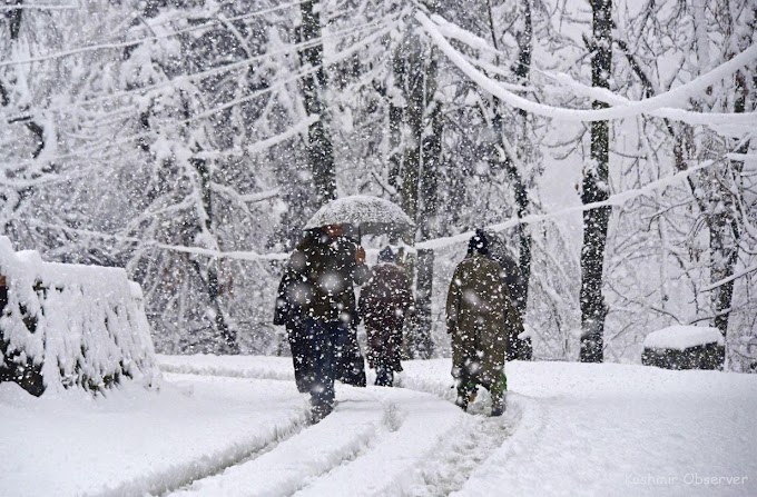 The meteorological department  predicted  Heavy To Heavy Snowfall in J&K  Check Complete Details Here 