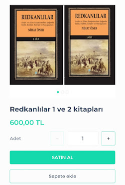 Redkanlılar 1 ve 2 kitapları