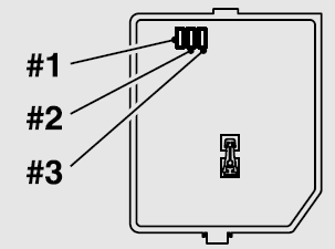 Behind the fuse block cover