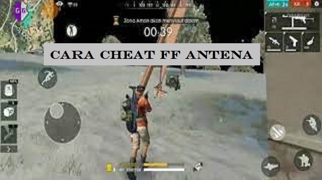 Cara Cheat FF Antena