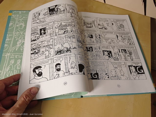 Tintin y el Arte-Alfa, comic custom
