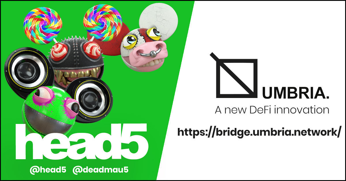 Online Blockchain plc: Umbria Partners with head5 to Make deadmau5 x Smearballs NFT Series Available to a Wider Audience