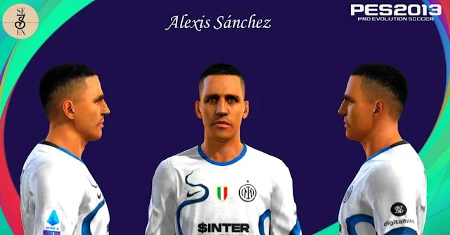 Alexis Sánchez Face For PES 2013