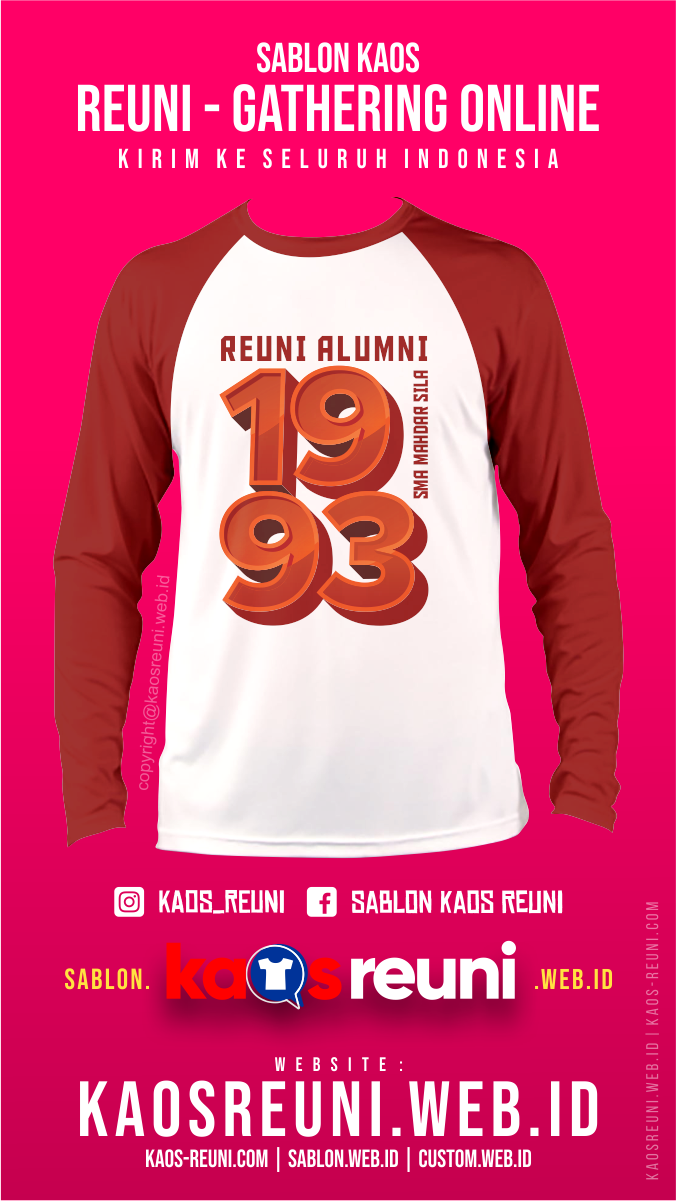 200+ Desain Kaos Reuni Terbaru - Membuat Desain Kaos Reuni Keren