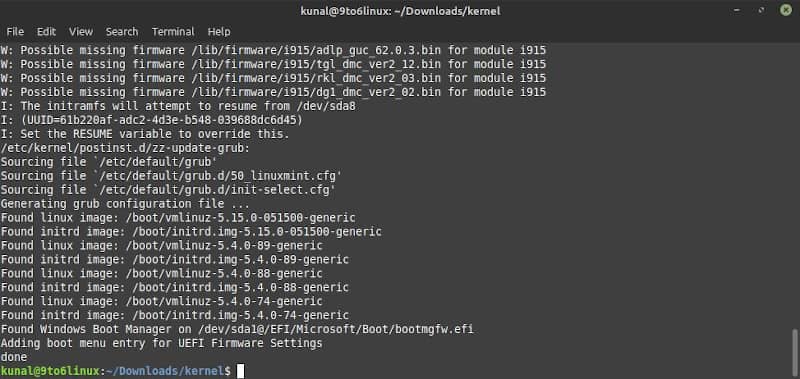 How to install Linux Kernel 5.15 on Ubuntu and Linux Mint