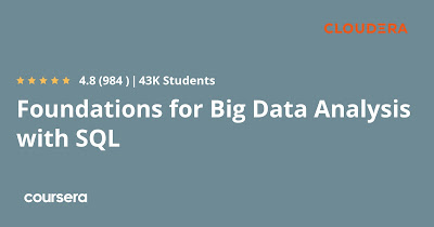 Free Coursera course to learn SQL for Big Data