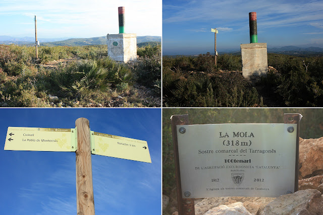 BONASTRE-LA MOLA-BOSC DE L'OBAGA DEL MAIÀ-MUNTANYES DEL TET-MASIA D'ESCANSA, La Mola de Bonastre i vèrtex geodèsic