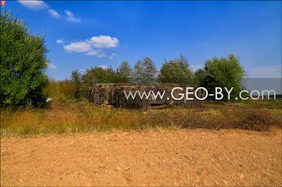 Stalin line. Command and observation post #139 of company defense area C of the Minsk fortified area. HDR