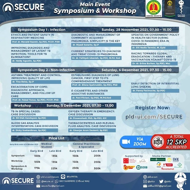 (Total 12 SKP IDI) 5th Secure: Main Event Symposium & Workshop