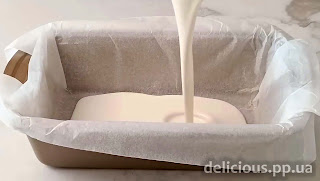 «Хлеб без глютена рецепт» - Форма размером Д-21 Ш-7 В-10  застеленная бумагой для выпечки