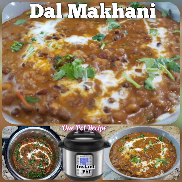 Instant Pot Delicious Dal Makhani