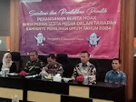 Antisipasi Hoax KPU Pringsewu Gandeng Awak Media