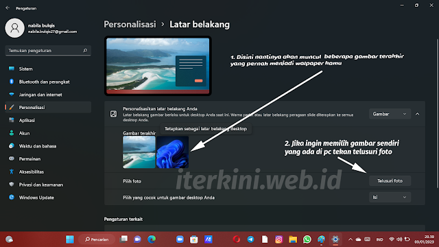 Cara Merubah Walpaper Windows 11