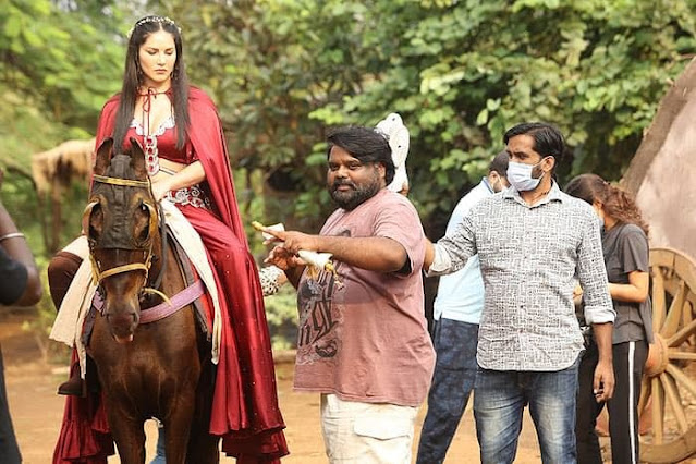 639px x 426px - Cinemediastars-Infotainment Guaranteed Spot-Sunny Leone Shooting Spot Snaps  from her upcoming Tamil film Oh My Ghost