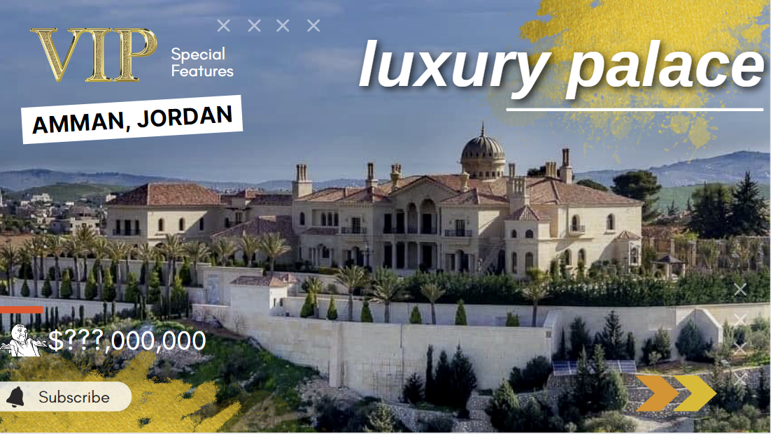 قصر كلاسيكي فخم للبيع عمان الاردن