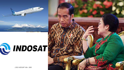 Indosat Dijual, Garuda Indonesia Bangkrut, Indonesia Rungkad Era Rezim Jokowi 