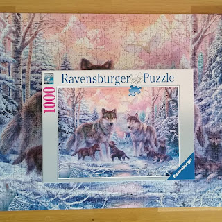 1000 Arctic wolves puzzle Ravensburger