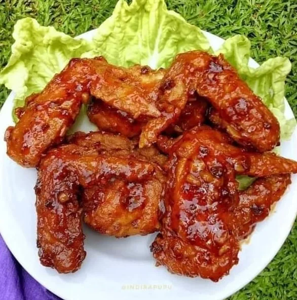 Resep Sayap Ayam Pedas Madu