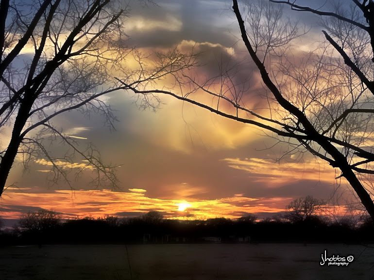 Brazos County Texas Sunset