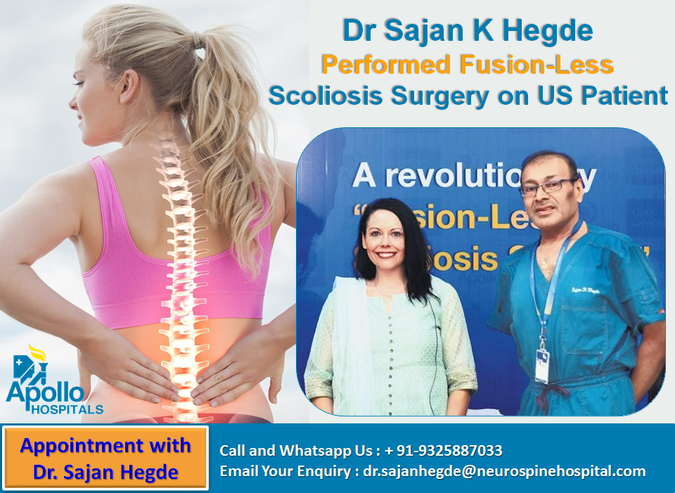 Dr Sajan K Hegde Fusion Less Scoliosis Surgery